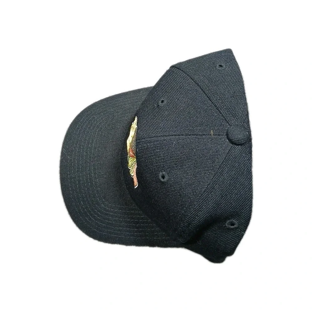 Vintage Sports Specialties Chicago Blackhawks Hat Mens 7 1/8 NHL Black